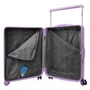 Ver imagem 4 de Mala Rígida de Policarbonato 360° Tamanho Média - Gladiador Infinity V1m:lilás