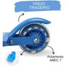 Patinete 2 Rodas com Luz Metal Boy - Art Brink - 2