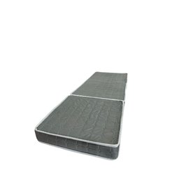 Puff Multiuso Solteiro Cinza 3em1 D33 1,80x0,60x0,10 - 4