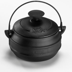 Cumbuca 12,5x15cm 1,2l Tampa de Ferro Panela Mineira