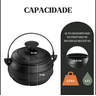 Cumbuca 12,5x15cm 1,2l Tampa de Ferro Panela Mineira - 4