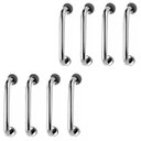 Ver imagem 4 de Barra de Apoio 40cm Inox Kit 8 Unidades Idoso Gestante Cadeirante Banheiro Box Casa Suporte Corrimao