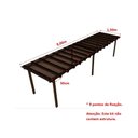 Ver imagem 5 de Kit Policarbonato Bronze 4mm 8,00m X 1,50m - Perfis Naturais