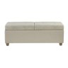 Recamier Bau Madri 1,20m Suede Bege - Inova Decor Inova Decorações - 2