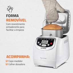 Panificadora Automática Master Bread Npf-54 127v 60hz Branco - 5