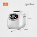 Ver imagem 2 de Panificadora Automática Master Bread Npf-54 127v 60hz Branco