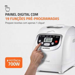 Panificadora Automática Master Bread Npf-54 127v 60hz Branco - 6