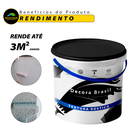 Ver imagem 4 de Textura Rústica Revestimento de Parede Decora Brasil - 3.6l - Quartzo Branco