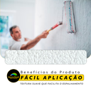 Ver imagem 3 de Textura Rústica Revestimento de Parede Decora Brasil - 3.6l - Quartzo Branco