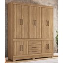 Ver imagem 1 de Guarda Roupa New Murano Amendoa