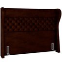 Ver imagem 1 de Cabeceira Cama Box Casal 140cm P05 Madrid Couríssimo Marrom