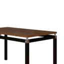 Ver imagem 2 de Mesa Malva 91x68 cm Preta Com Tampo De Madeira BP Nature Artefamol 10138/11273 - PRETO FOSCO/TP BP