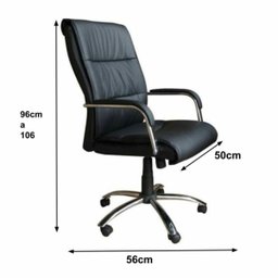 Conjunto de Poltronas Diretor Estofada (107p) - Hosana - 2914 - 2