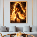 Ver imagem 2 de Quadro Decorativo Jesus Luz da Graça