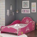 Ver imagem 2 de Cama Solteiro Carruagem Princesinha Pink - Gelius Móveis