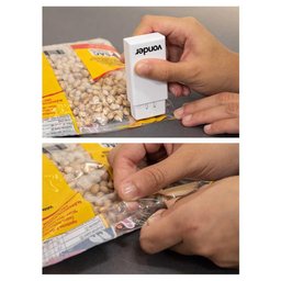 Mini Seladora Lacrador Portátil Embalagens Plástico C/ Pilha - 10