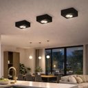 Ver imagem 2 de Luminária Plafon Preto de Sobrepor Box 17cm GU10 12W Dital