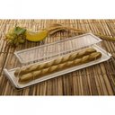 Ver imagem 5 de Bandeja Servir Retangular com Tampa 15x50 Branca em Policarbonato Linha Profissional Cook Vem