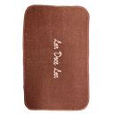 Ver imagem 1 de Capacho Bordado 40x60 100% Propileno - Lar Doce Lar - Marrom