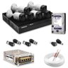 Kit 6 Câmeras de Segurança Intelbras Full Hd 1080p com Dvr Mhdx 1208 1080p com Hd 2tb Purple - 1