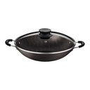 Ver imagem 1 de Wok Tramontina Paris Antiaderente Starflon Max Chumbo com Tampa de Vidro 32 Cm 4,4 L Tramontina