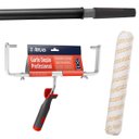 Ver imagem 1 de Suporte Garfo Duplo 46cm + Rolo de Pintura Duplo 46cm + Cabo Extensor Prolongador 1,28m