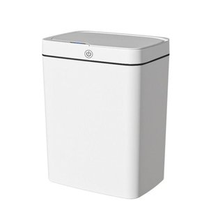 Lixeira Automática com Sensor Inteligente À Prova D'água Recarregável Usb 14 Litros