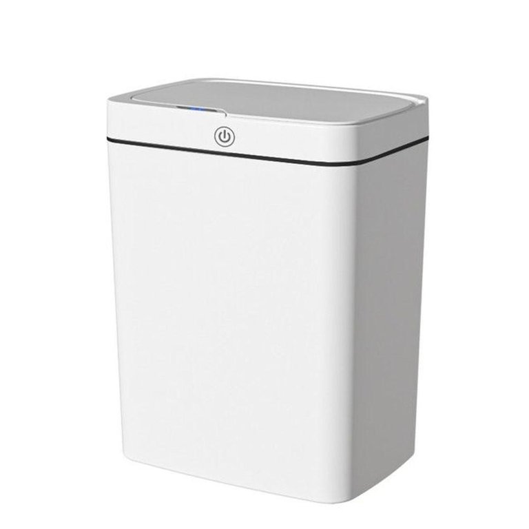 Lixeira Automática com Sensor Inteligente À Prova D'água Recarregável Usb 14 Litros Lixeira Automática com Sensor Inteligente À Prova D'água Recarregável Usb 14 Litros