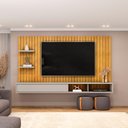 Ver imagem 1 de Painel para Tv até 60 Polegadas 1 Porta Dj Móveis Friz Cedro Bali