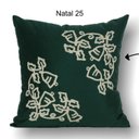 Ver imagem 1 de Almofada Natal 50x50 Suede Verde Escuro 25 Toque de Arte