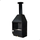 Ver imagem 1 de Churrasqueira Wall Vesuvio Vulkania Grill com Grelha de Inox para Churrasco - Preto