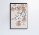 Ver imagem 6 de Quadro Abstrato Folhas 3 - 120x80 Cm - Adesivo Fotográfico