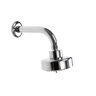 Ducha Chuveiro Redonda em Abs 5 Jatos com Cano Suporte de Parede Cromado - 2