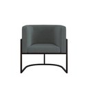 Ver imagem 7 de Kit 2 Poltronas + Sofá 2 Lugares para Recepção – Balaqui Cor:cinza