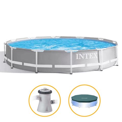 Piscina Armação 4.485 L com Filtro 110v + Capa - Intex