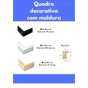 Ver imagem 3 de Quadro Decorativo Paisagem Luar com Moldura Caixa de 3cm de Profundidade 100x70cm