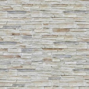 Papel de Parede Pedra em Tons de Cinza - 1,50x0,50m