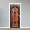 Ver imagem 1 de Adesivo de Porta - Porta Medieval 1