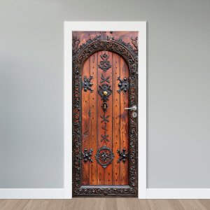 Adesivo de Porta - Porta Medieval 1