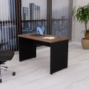 Ver imagem 1 de Mesa Reta Escritório 120x60 Tampo de 40mm Robusta Atacadao Moveis Escritorio