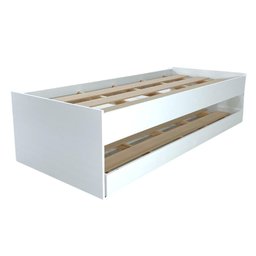 Cama Solteiro Bicama Ditália Cm-20 Cor:branco - 1
