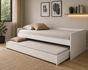 Ver imagem 1 de Cama Solteiro Bicama Ditália Cm-20 Cor:branco