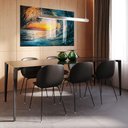 Ver imagem 7 de Cadeiras Sala de Jantar com Estofado Linho ou Courino 2 Un Cor:preto