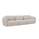 Ver imagem 3 de Sofá Modular 3 Lugares Bouclé Orla 330cm CabeCasa MadeiraOriginals
