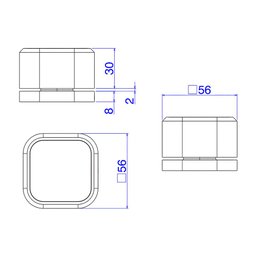 Acionamento Torneira Deca You 4991.BL105.MT de Bancada Quadrado Black Matte - 3