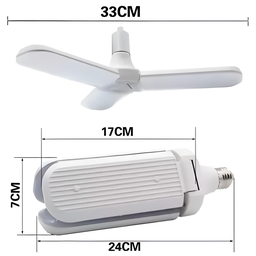 Lâmpada Led Pétala 45w Luz Potente Cor Branco Econômica - 6