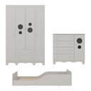 Ver imagem 7 de Quarto Infantil Completo com Minicama Montessoriana e Colchão Incluso Suspiro Multimóveis MP4903