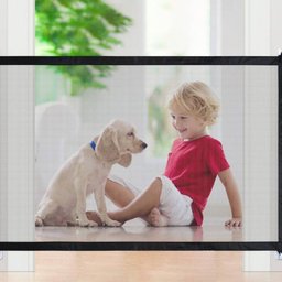 Tela Pet de Proteção para Cachorro de Porta Casa Gato Cães Bebem 110x73cm - 3