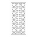 Ver imagem 3 de Painel Vazado Divisória Mdf Cairo Branco - 0,60x2,20m