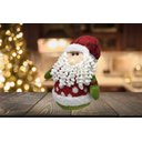 Ver imagem 3 de Papai Noel Pelúcia Escora Porta Decor Premium 28cm - Master Christmas